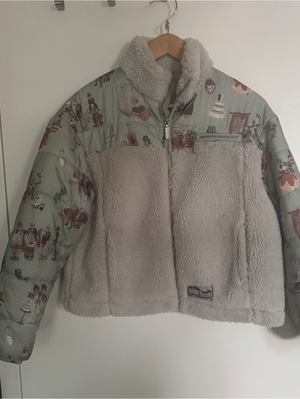 Disney’s Haunted Mansion Fleece Full Zip Jacket
